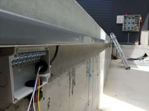Sensor and cabling work during a factory relocation, Industrial Maintenance Service Melbourne