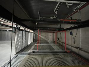 Retained mechanical platforms on car stacker PLC upgrade